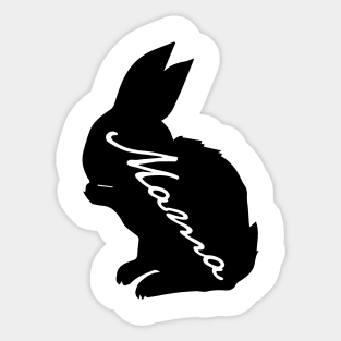 mama bunny Sticker